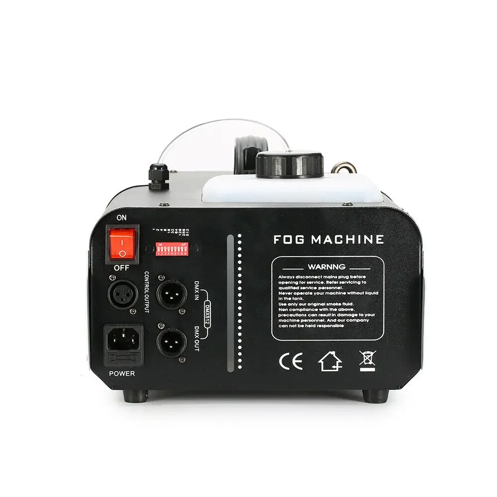 3In1 Smoke Machine RGB LED Fog Machine Wireless Remote Control DMX Fog Machine 1500W