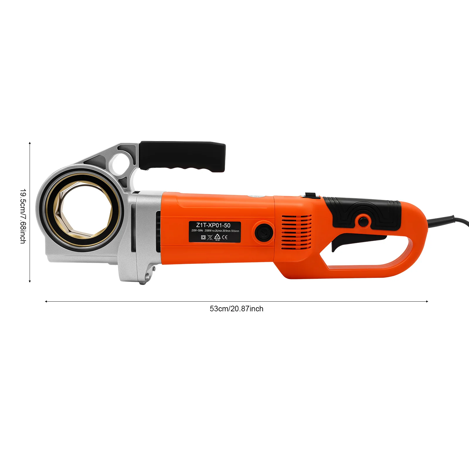 Pipe Threader 2300W Pure Copper Motor 6 Threading Dies Threading Tool Pipe Threading Machine Powerful for Pipe Processing Tasks