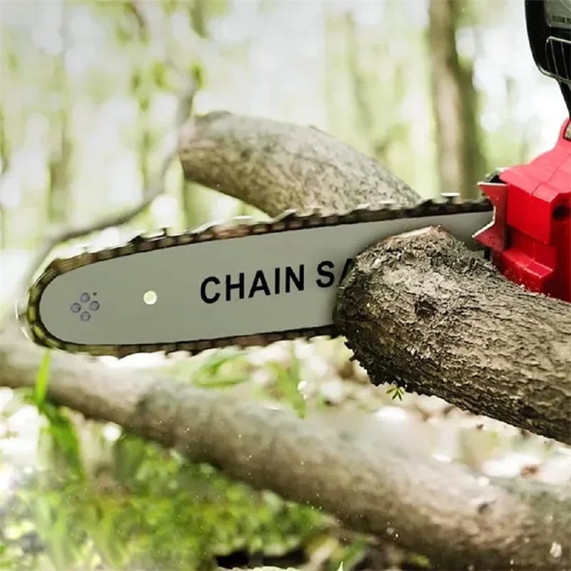 12 Inch Brushless Electric Chain Saw 3500W Portable Logging Chainsaw Rechargeable Cordless Pruning Tools For Makita Battery