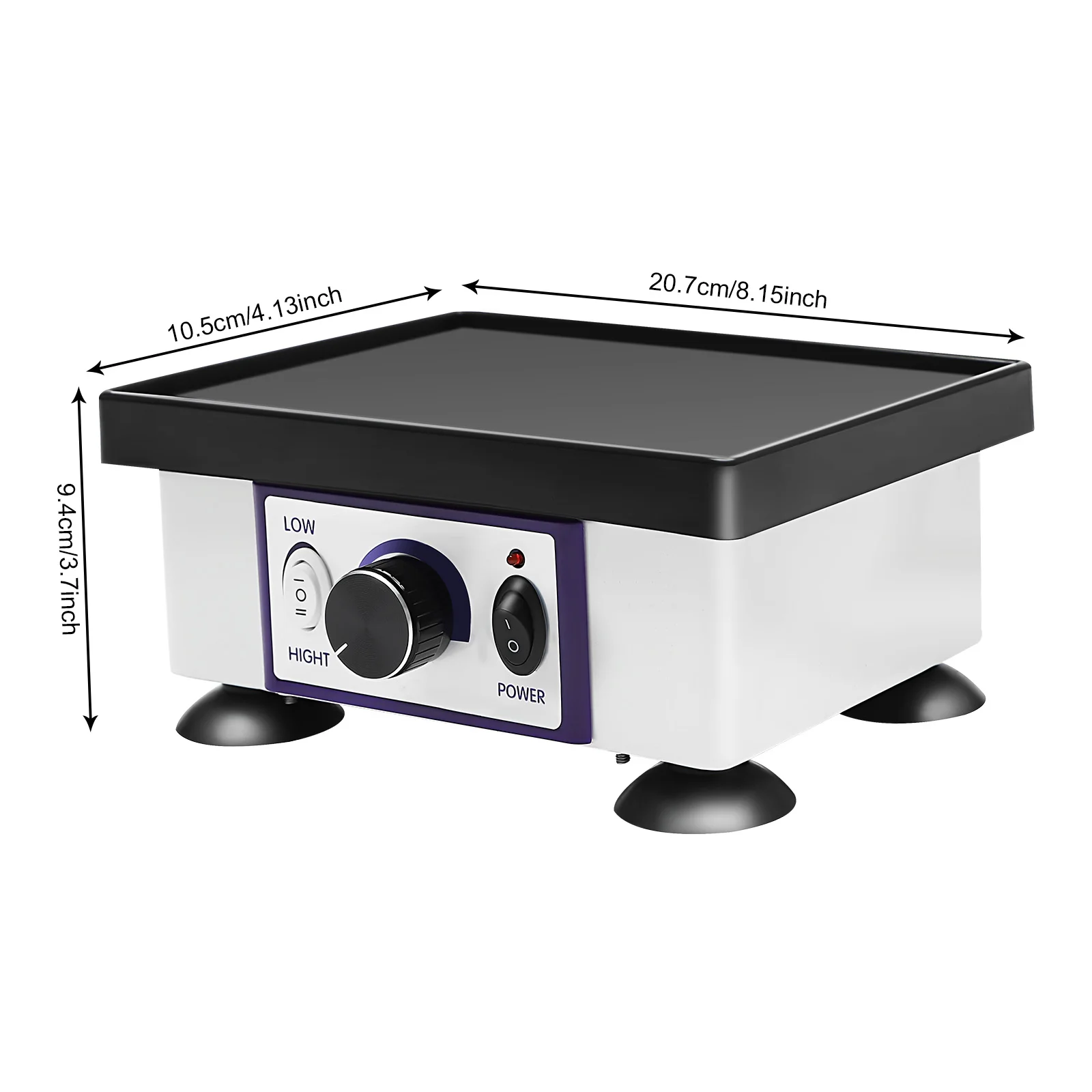 Dental Oscillator Square Dental Rotators Gypsum Rotators Vibrator 120W Lab equipment vibrator Vibrating