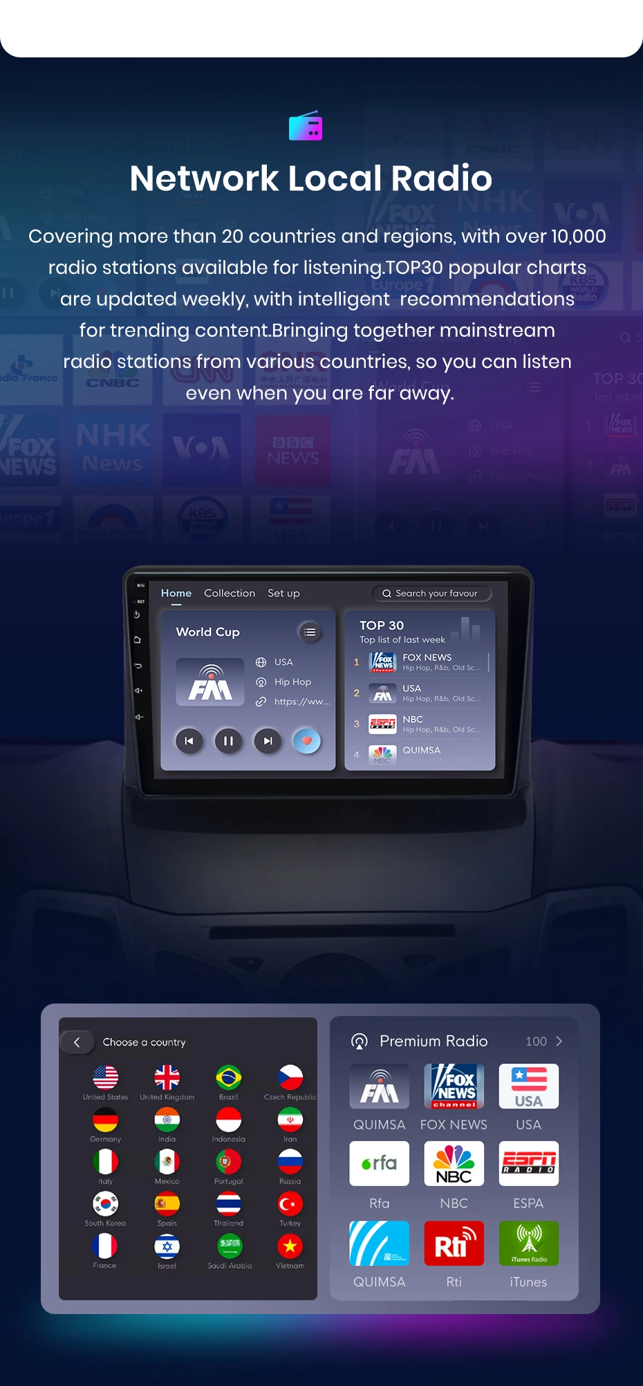 Junsun AI voice Wireless Carplay Android Auto radio For Ford Fiesta 2009 2010 2011 Car Intelligent Systems BT 2 din autoradio