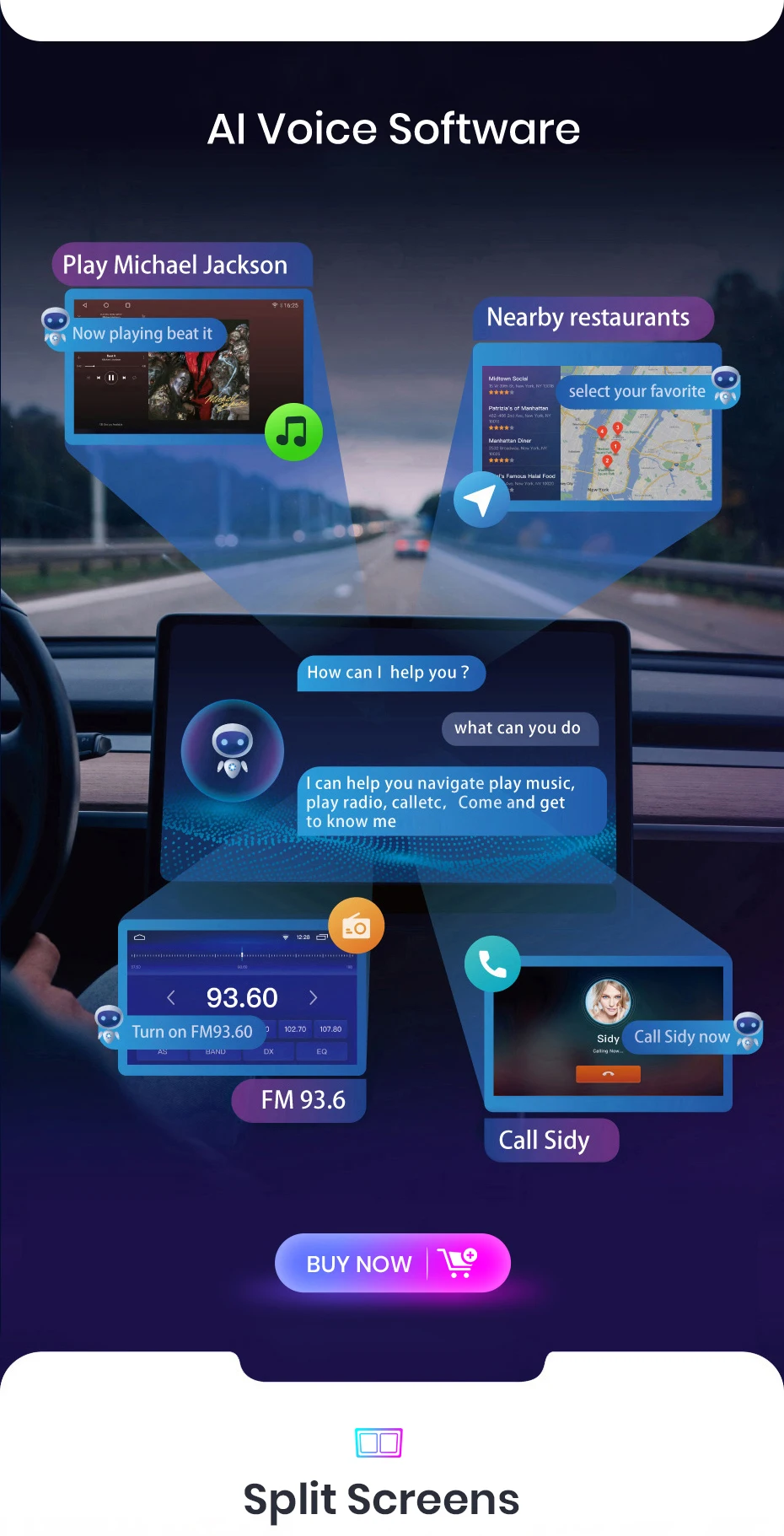 Junsun AI voice Wireless Carplay Android Auto radio For Ford Fiesta 2009 2010 2011 Car Intelligent Systems BT 2 din autoradio