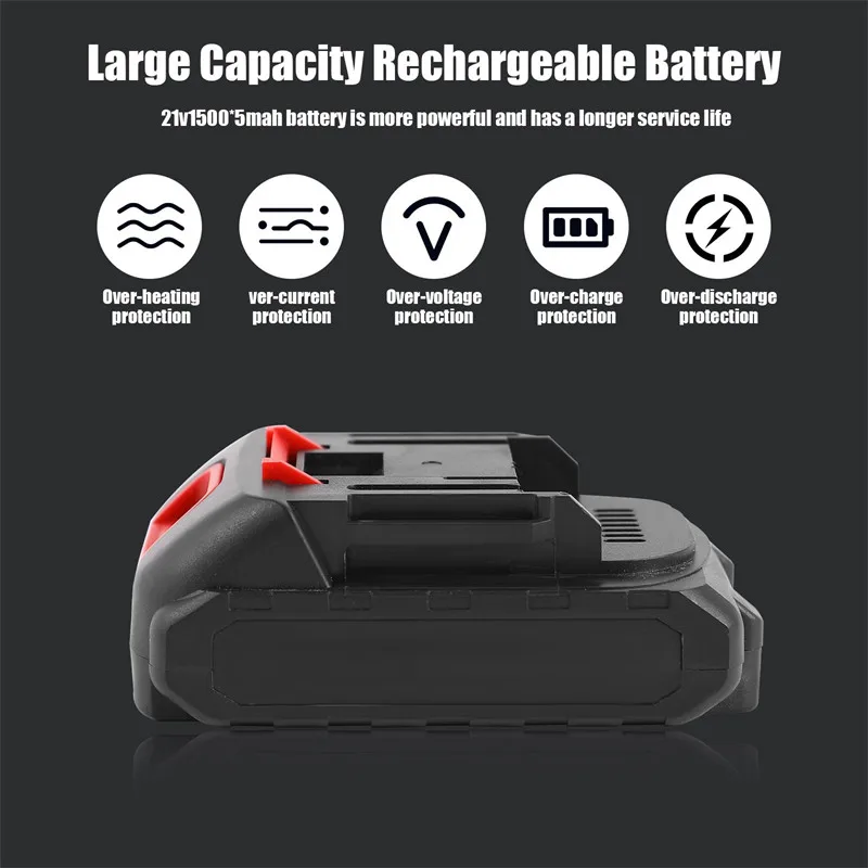 6 Inch Brushless Chain Saw Mini Handheld borrowing Chainsaw Woodworking Electric Saw baking Power Tool for Makita 18V Battery