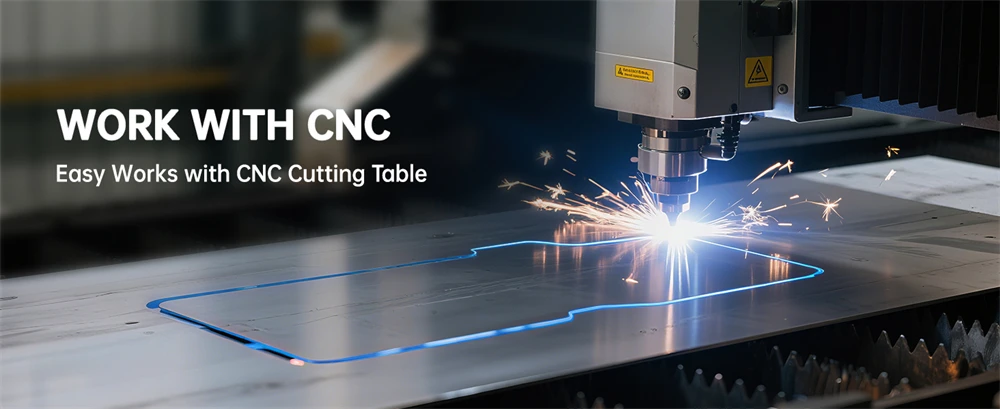 HITBOX HBC65 Plasma Cutter 65A Non-HF Pilot Arc Plasma Cutting Grid Cut CNC Function IGBT Technonlogy 2T/4T 50/60Hz Adjustable Post Time Cut 1-25mm Stainless Steel Carbon Steel