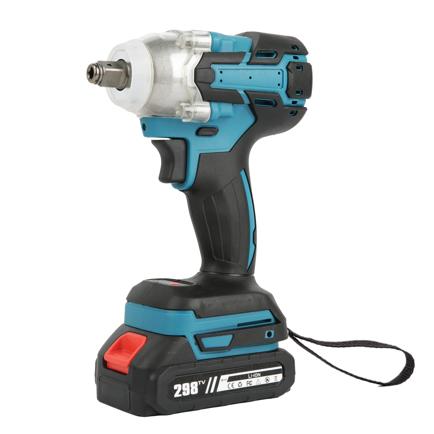 520N.m Brushless Cordless Electric Wrench 1/2 inch Car Truck Repair Screwdriver Impact Drill Rechargable 388V Battery Power Tool