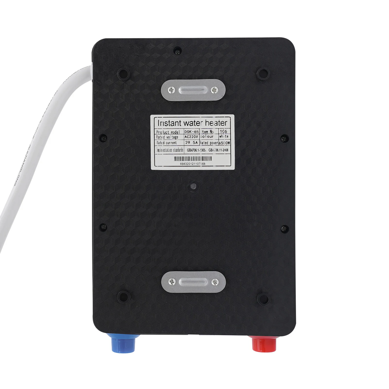 Electric Water Heater, Instantaneous Water Heater Starting Flow 1.2-1.5L/0.32-0.4gal/min 0.6Mpa Water Pressure