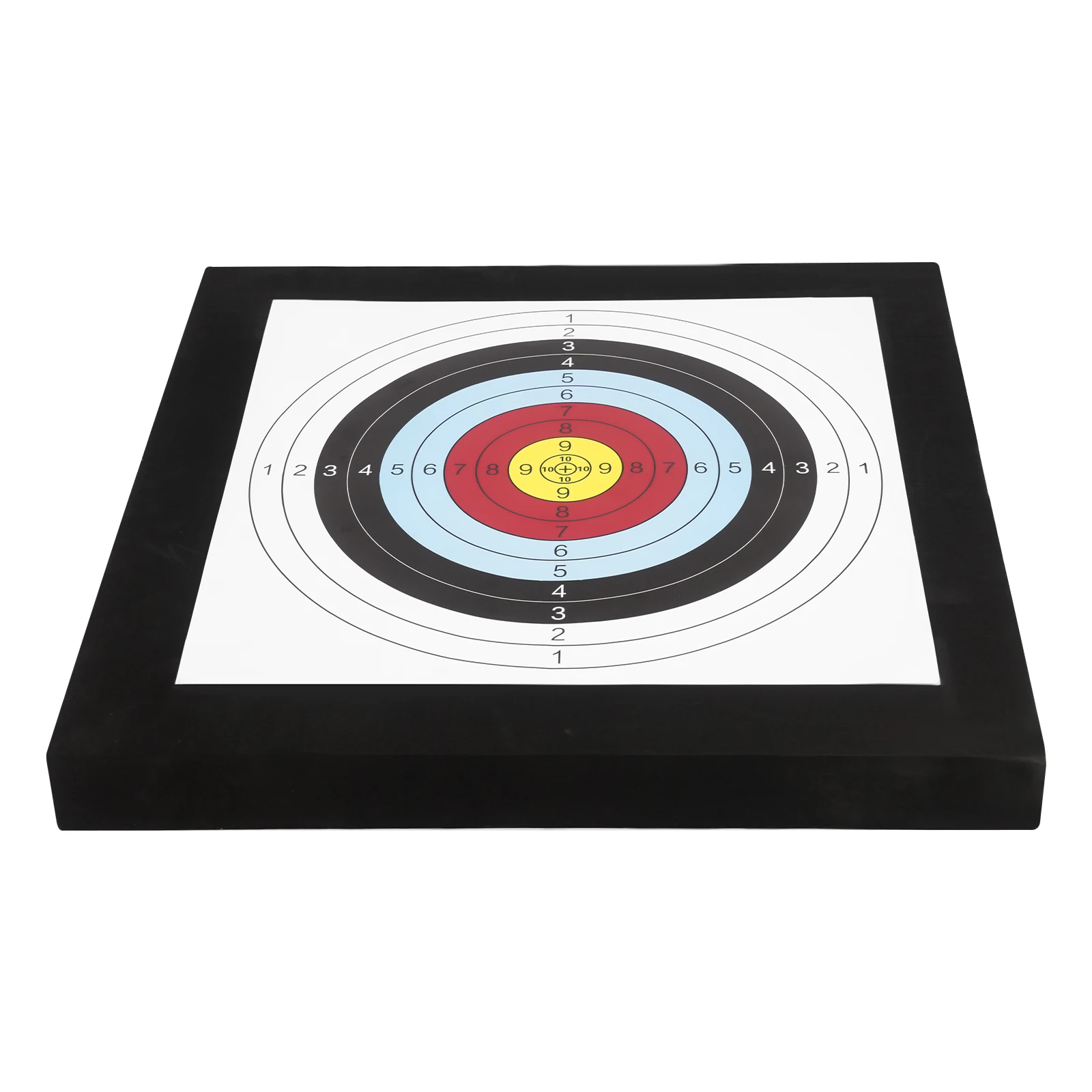 50cm EVA Archery Arrow Target for Practice Portable Hunting Target with 10* Target Papers & 4* Target Pins