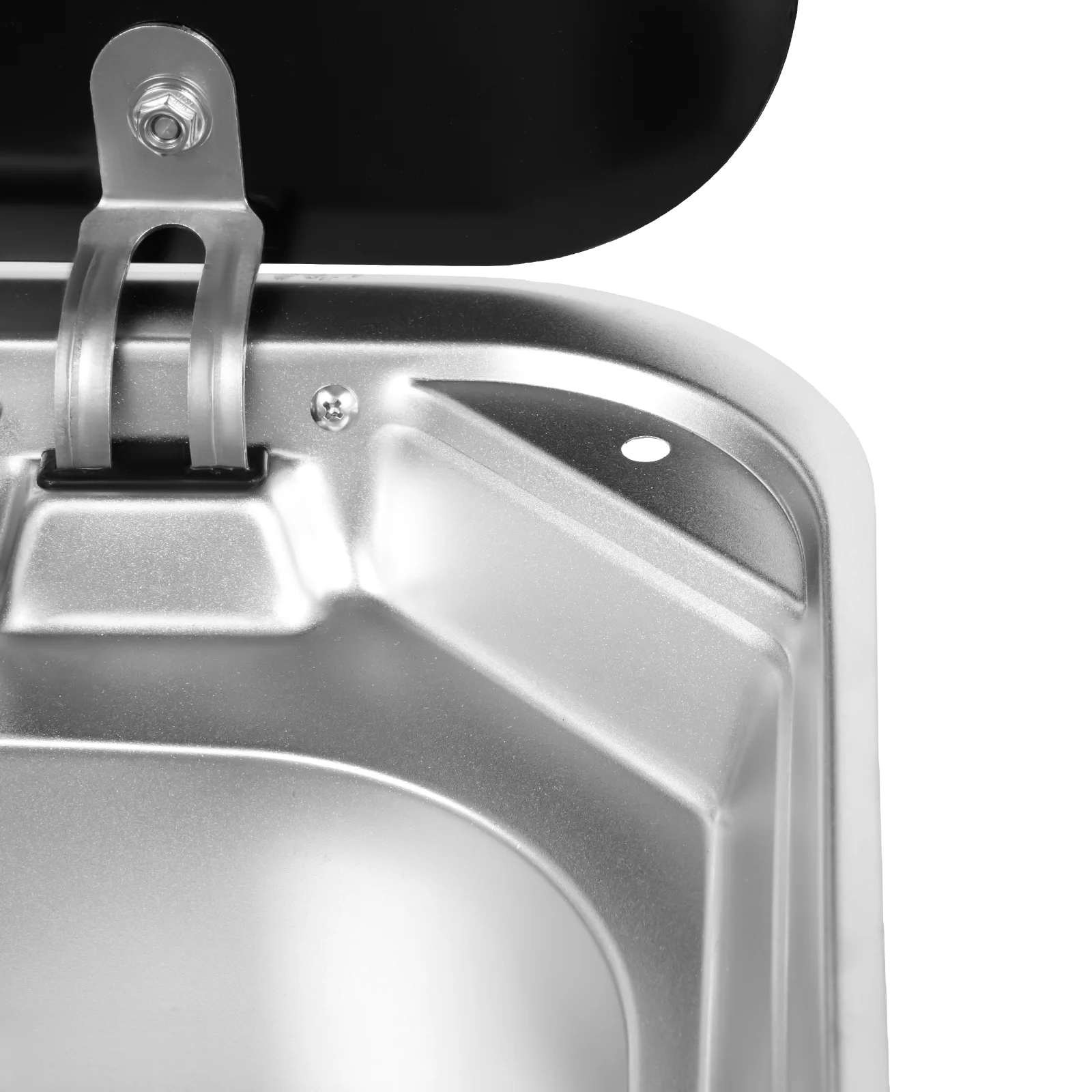 RV Sink Caravan Sink, Camper Basin Bowl, Hand Wash Basin, with Stainless Steel Faucet Rectangular 41*36.5*16cm for RVs