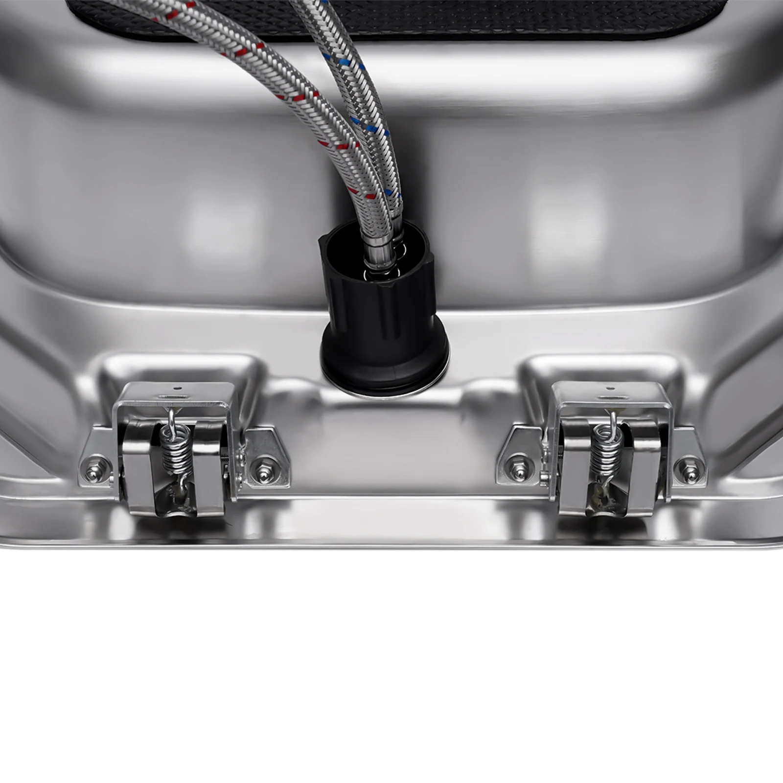 RV Sink Caravan Sink, Camper Basin Bowl, Hand Wash Basin, with Stainless Steel Faucet Rectangular 41*36.5*16cm for RVs