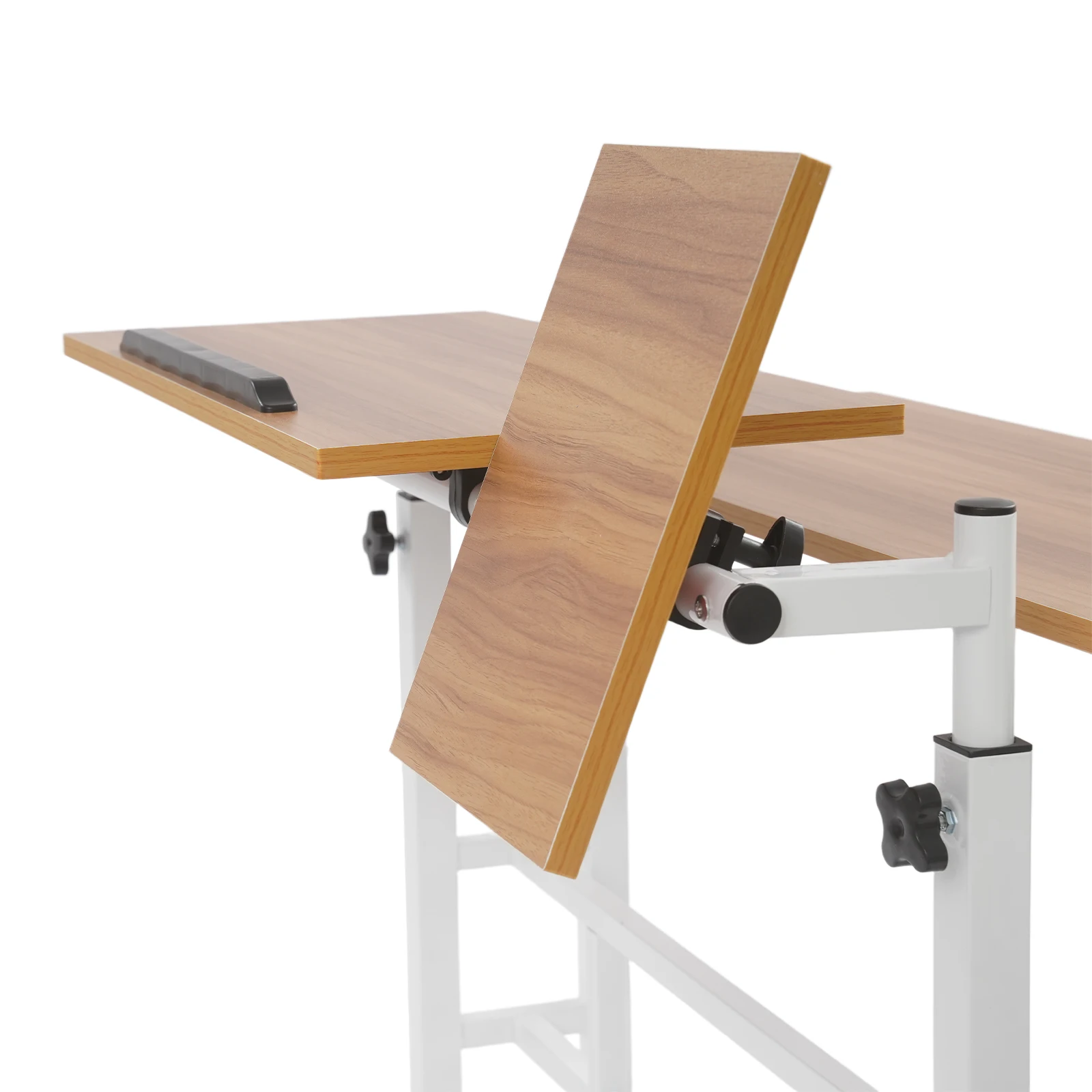 Modern Multi Functional Foldable Desk Floor Standing Computer Desk Adjustable Computer Table