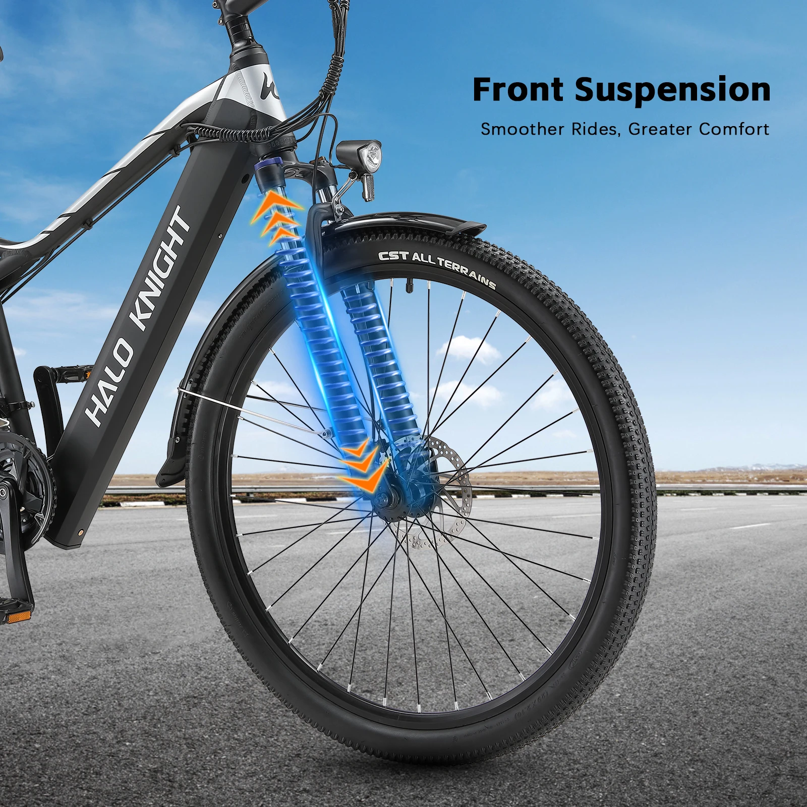 HALO KNIGHT H02 Adult Electric Bike 48V 750W 16AH Electric Bicycle 50KM/H Fast 60KM E Bike Cheap 29'' Ebike Powerful Motorbike