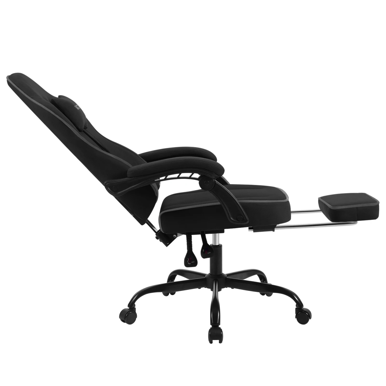 WOLTU Ergonomic Office Computer Chair Swivel Gamer Chair Gaming Chair with Lumbar Cushion Pillow Footrest