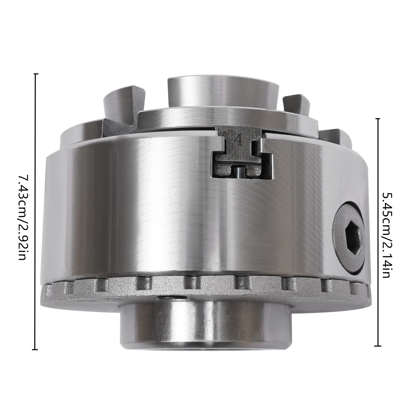 4-Jaw Self-Centering Chuck 3000rpm M33 Metal Processing Equipment and Accessories Quenching and Tempering Process