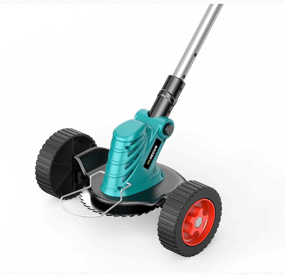 Gisam 8 Inch Brushless Electric Lawn Mower Cordless Grass Trimmer Adjustable Garden Cutter Power Tool For Makita 18V Battery Pin