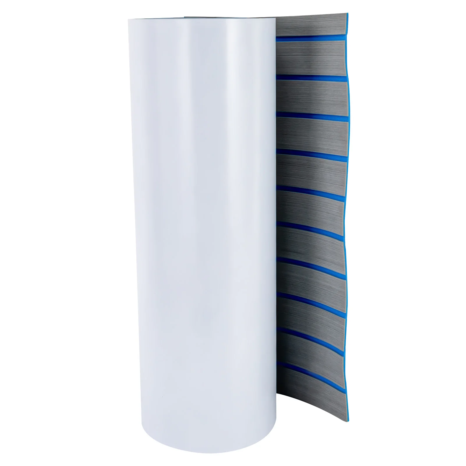 Eva Boat Flooring Foam Self-Adhesive Marine Non-Slip Mat Eva Foam Decking Sheet for Boat Decks, Yachts Flooring Stairs, 240*60cm