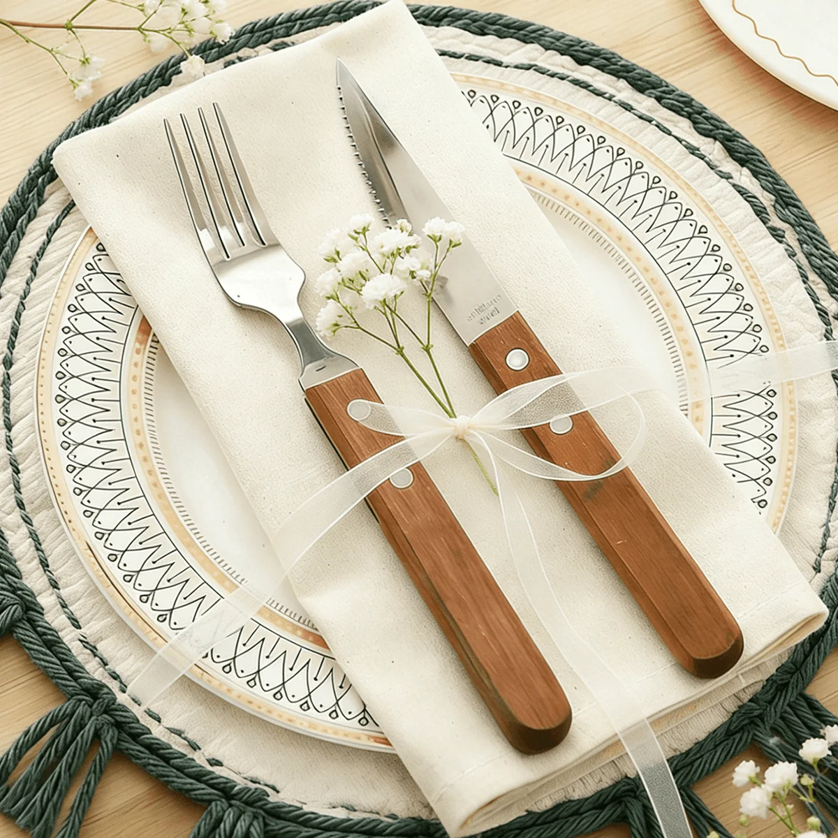 6/12Pcs 40x40cm Tablecloth Napkins, Durable Polyester Thickened Pads, Reusable Kitchen, Dining,Holiday Decorations