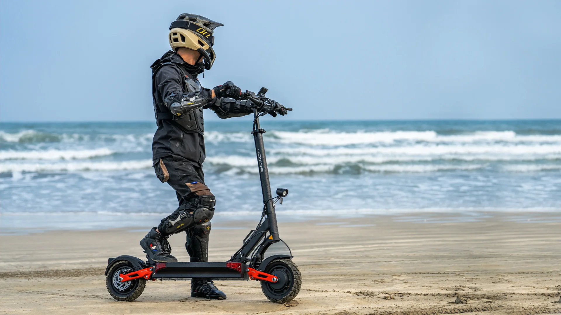 JOYOR T10 Adult Electric Scooter Dual Motor 60V18AH Battery Off-Road 10-Inch Tire Foldable E-Scooter for Off-Pavement