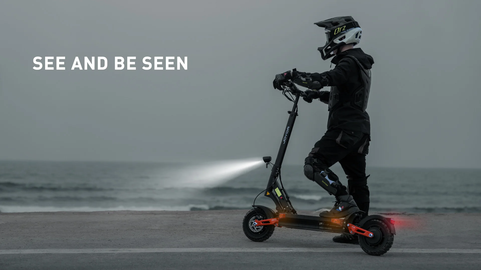 JOYOR T10 Adult Electric Scooter Dual Motor 60V18AH Battery Off-Road 10-Inch Tire Foldable E-Scooter for Off-Pavement