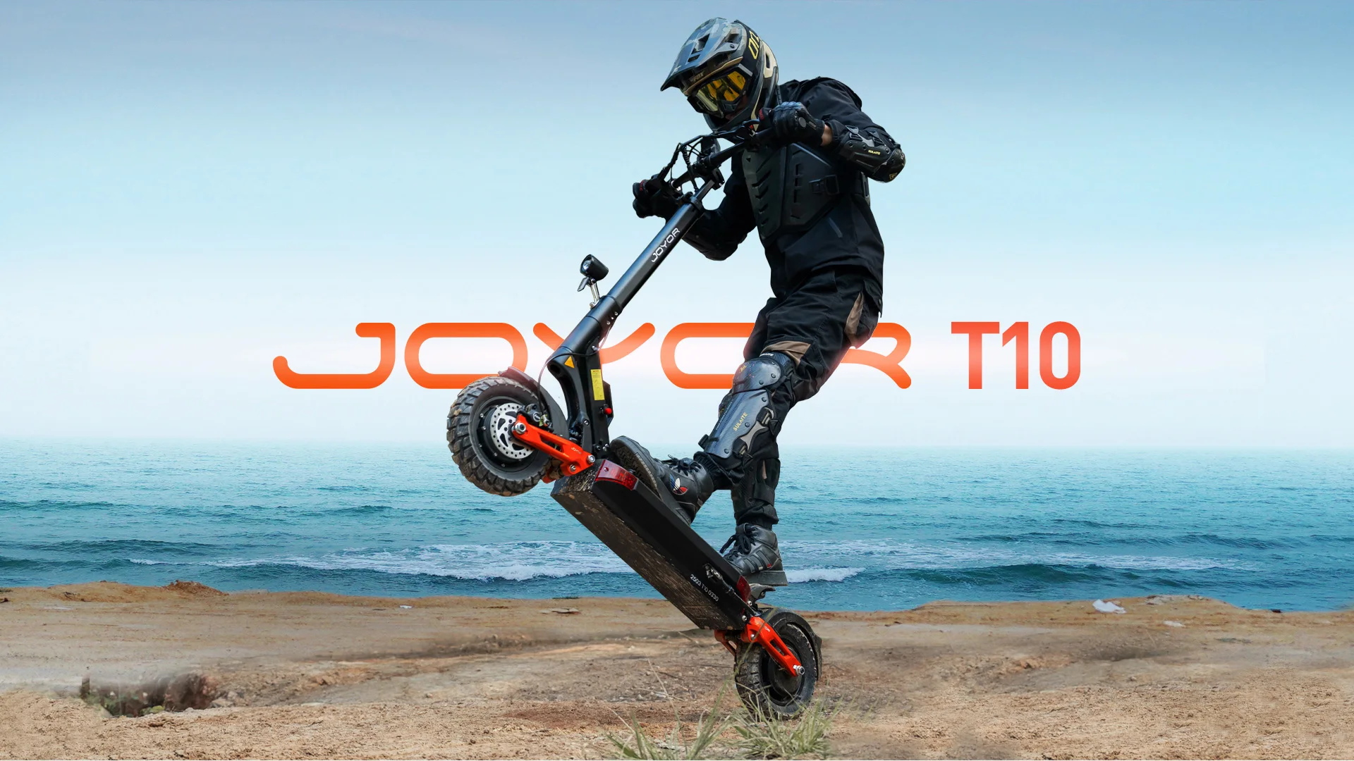 JOYOR T10 Adult Electric Scooter Dual Motor 60V18AH Battery Off-Road 10-Inch Tire Foldable E-Scooter for Off-Pavement
