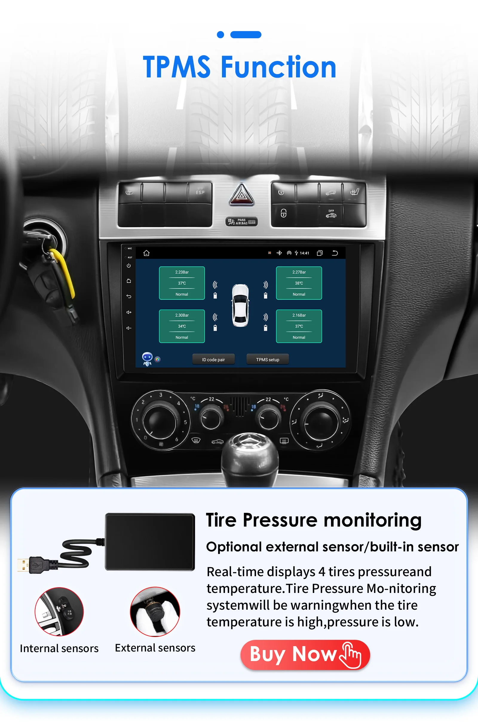 9" 2Din Android 13 Car Radio For Mercedes Benz CLC W203 C-Class C180 C200 CLK200 CLK W209 Navi GPS 4G CarPlay autoradio 8G 128G