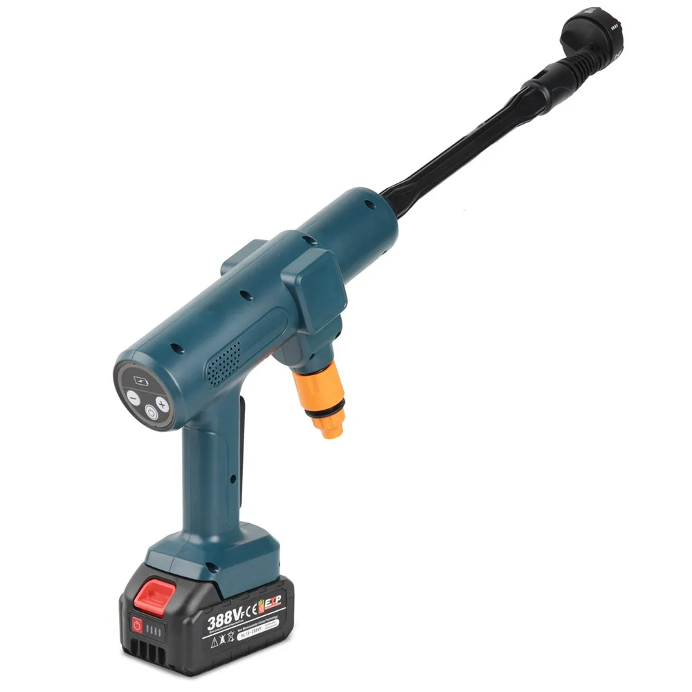 200Bar Brushless Electric High Pressure Washer Water Gun 6IN1 Cordless Car Washer Cleaning Garden For Makita 18V Battery