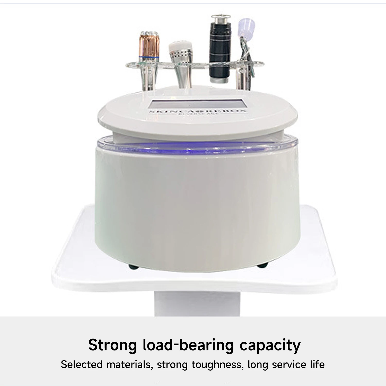 SPA Beauty Storage Beauty Salon Stand Rolling Trolley Cart Equipment Machine Holder Organizer 3 Tier Salon Table Wheel Holder