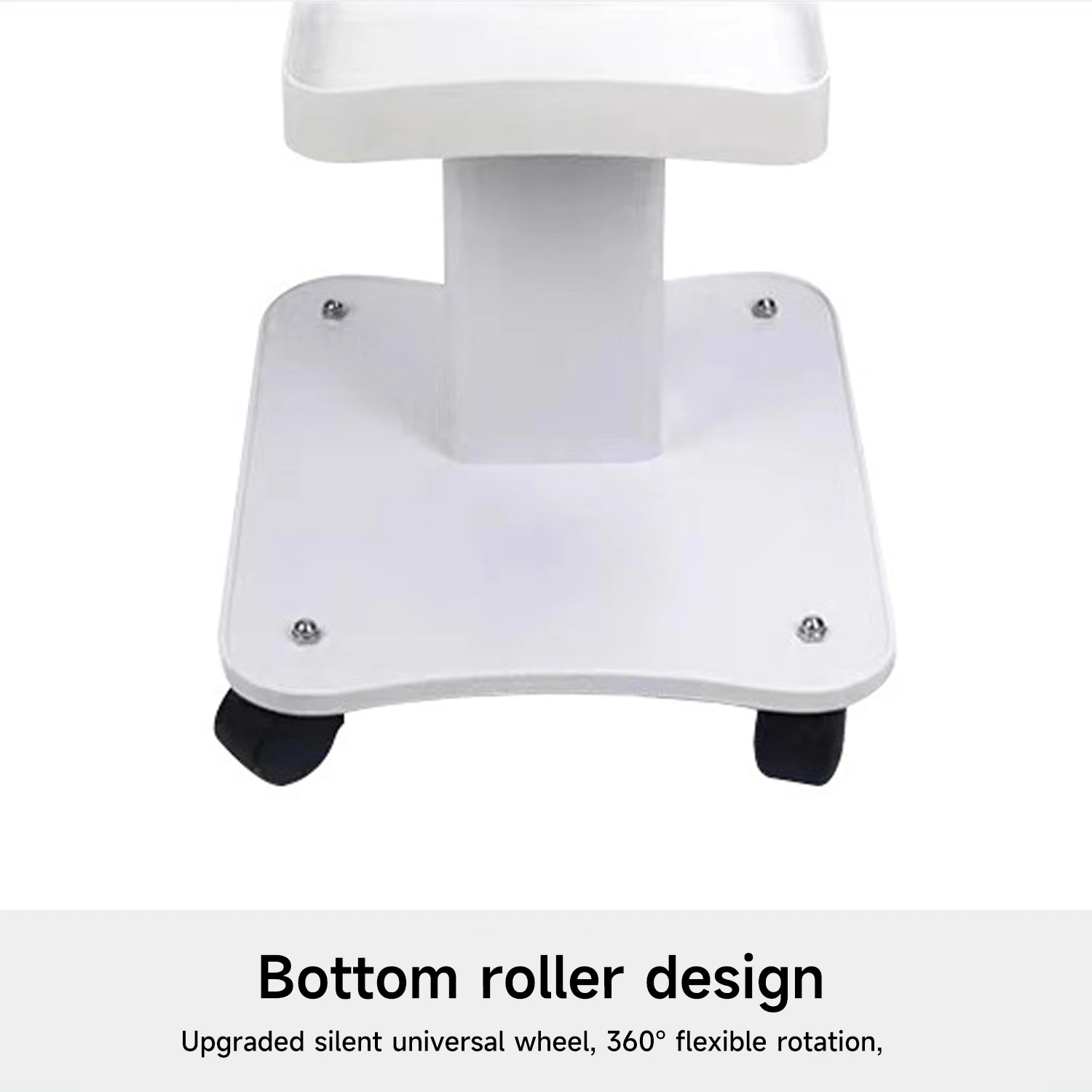 SPA Beauty Storage Beauty Salon Stand Rolling Trolley Cart Equipment Machine Holder Organizer 3 Tier Salon Table Wheel Holder