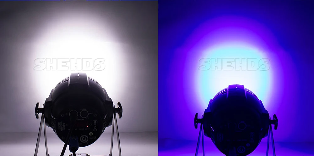 SHEHDS Big Aluminum Alloy LED Par 18x12W RGBW/18x18W RGBWA+UV Light Ball DJ Projector Stage Christmas Decoration