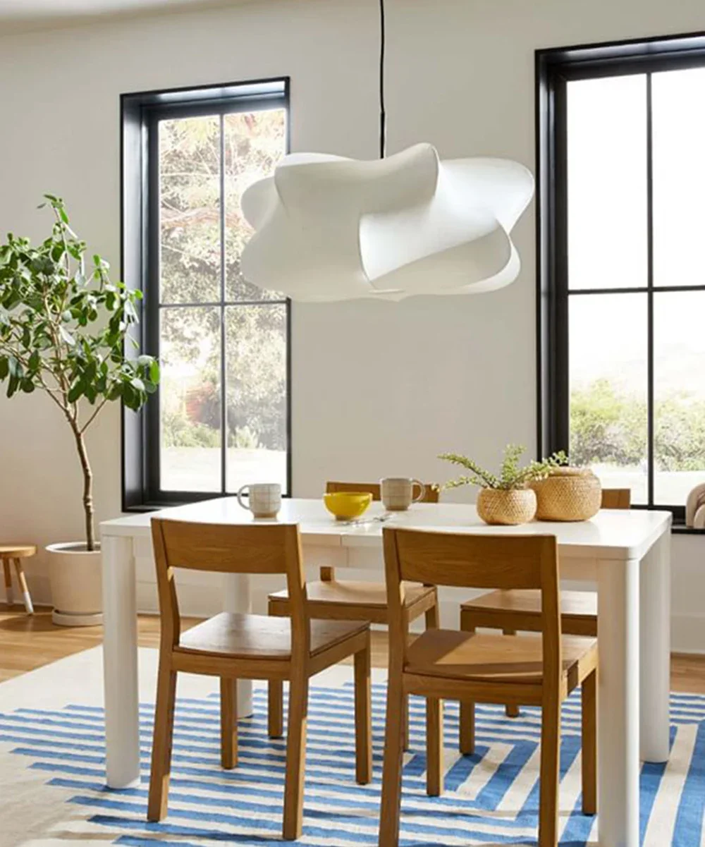 Cirrus Pendant Light Special-shaped Silk Lights Creative Design Wabi Sabi Light for Living Room Dining Room Office Desk Light