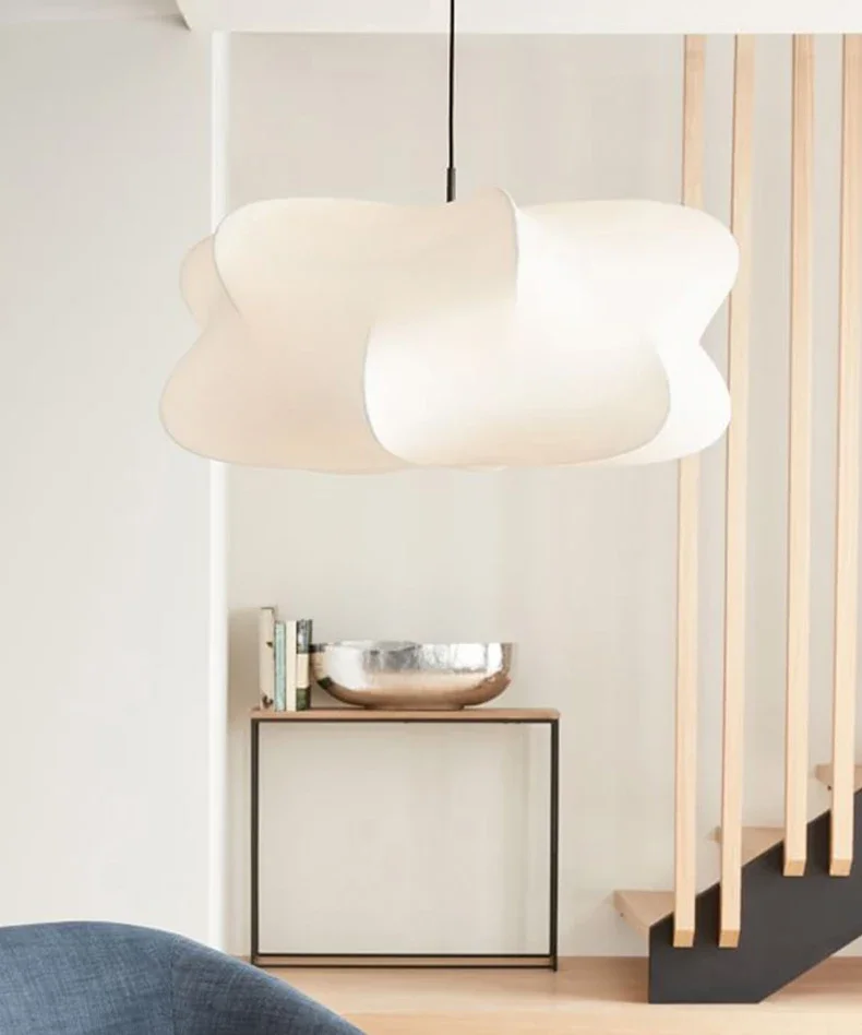 Cirrus Pendant Light Special-shaped Silk Lights Creative Design Wabi Sabi Light for Living Room Dining Room Office Desk Light