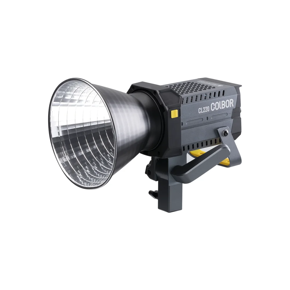 COLBOR CL220 220W 2700-6500K Bi-Color COB LED Video Light with Built-in Mesh Remote Networking Module for Photography Fill Lamp