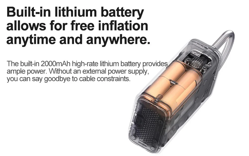 New 2025 Xiaomi Mijia Air Pump 2D 25%Speed Boost Portable Electric Air Compressor Treasure 150PSI Type-C LED Multitool Inflator