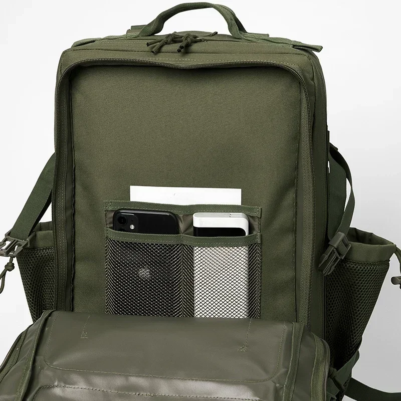45L Tactical Backpack for Outdoor Sports Hiking Climbing Travel with Bottle Holder Travel Backpacks Camping Gear for Women/Men