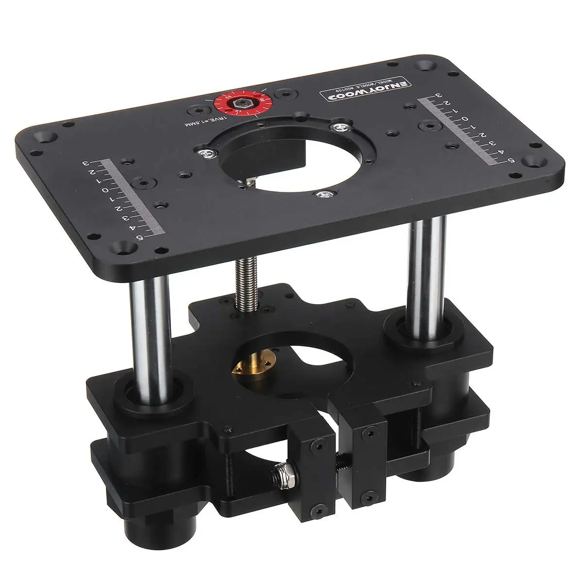 GD7 PRO Router Lift for 65mm 69mm Wood Router Table Set Up Lift with Plate Precision Woodworking Tool by ENJOYWOOD