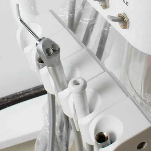 Einheit Tragbarer Rollwagen Dental Portable Mobile Self Delivery Cart Unit 4Loch