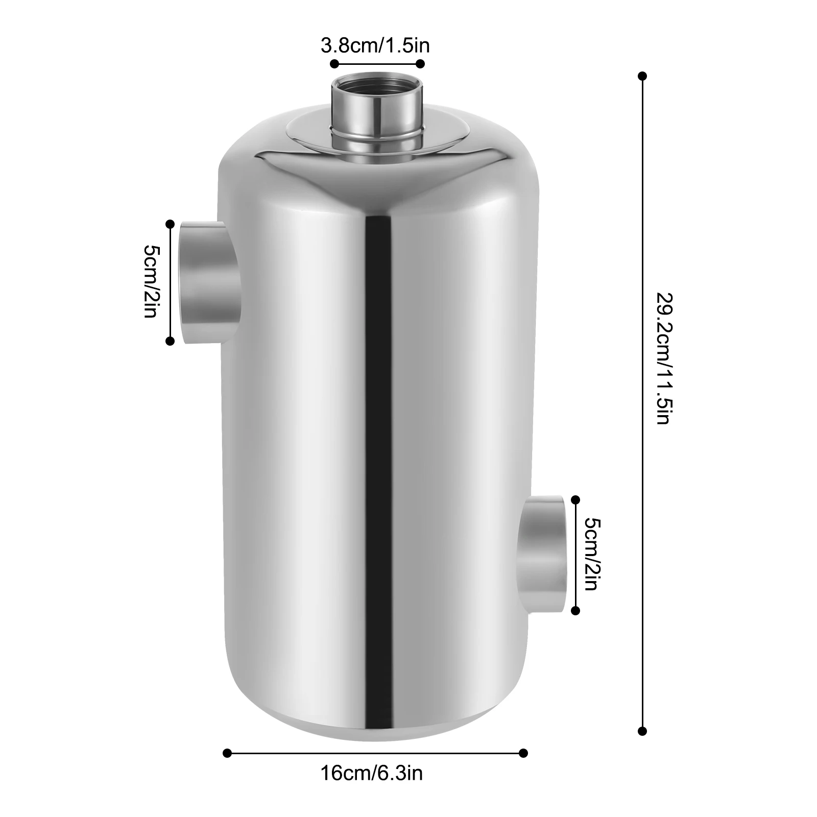 28kw 292x134 Mm Heat Exchanger Swimming Pool Heater 304 Stainless Steel For Swimming Pools, Spas, Hot Tub Tray Heating