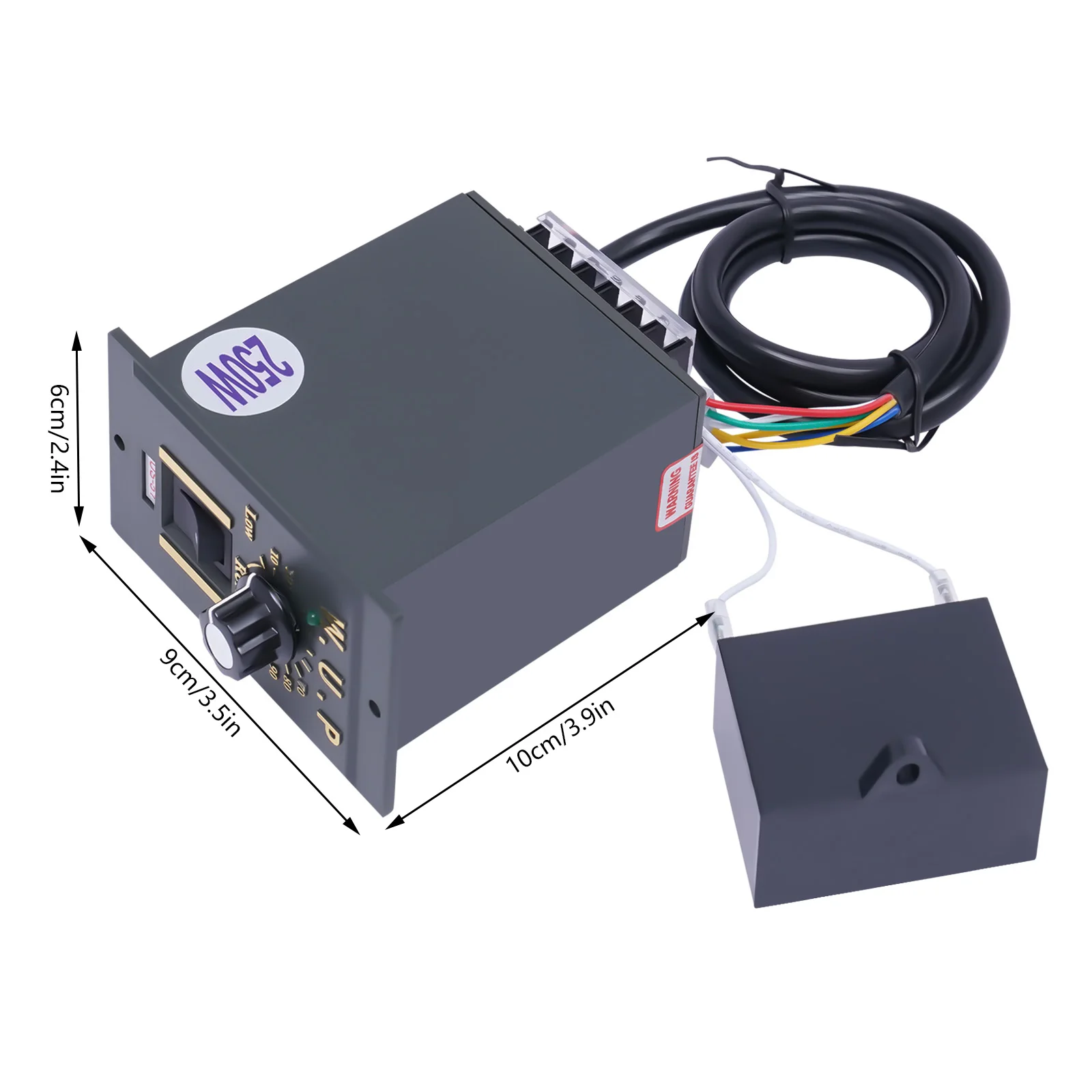 250W 250W AC High Torque Motor Electric Single-Phase Motor Reversible Motor with Variable Speed Adjustable Controller Governor