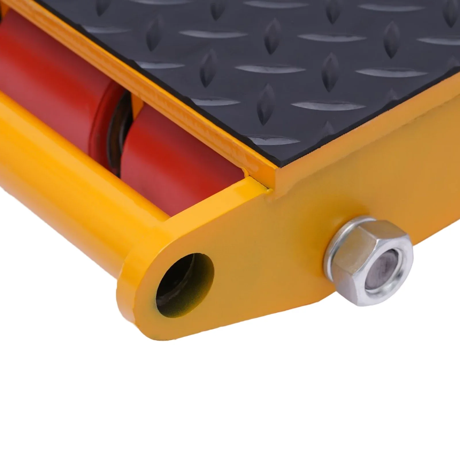 7T-Alloy Steel Machinery Mover 15T (33069lbs) Max-Load Mover w/9 High-Quality PU Rollers for Distributing and Transporting Large