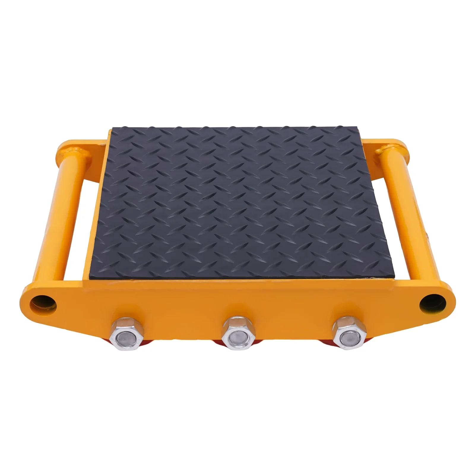 7T-Alloy Steel Machinery Mover 15T (33069lbs) Max-Load Mover w/9 High-Quality PU Rollers for Distributing and Transporting Large