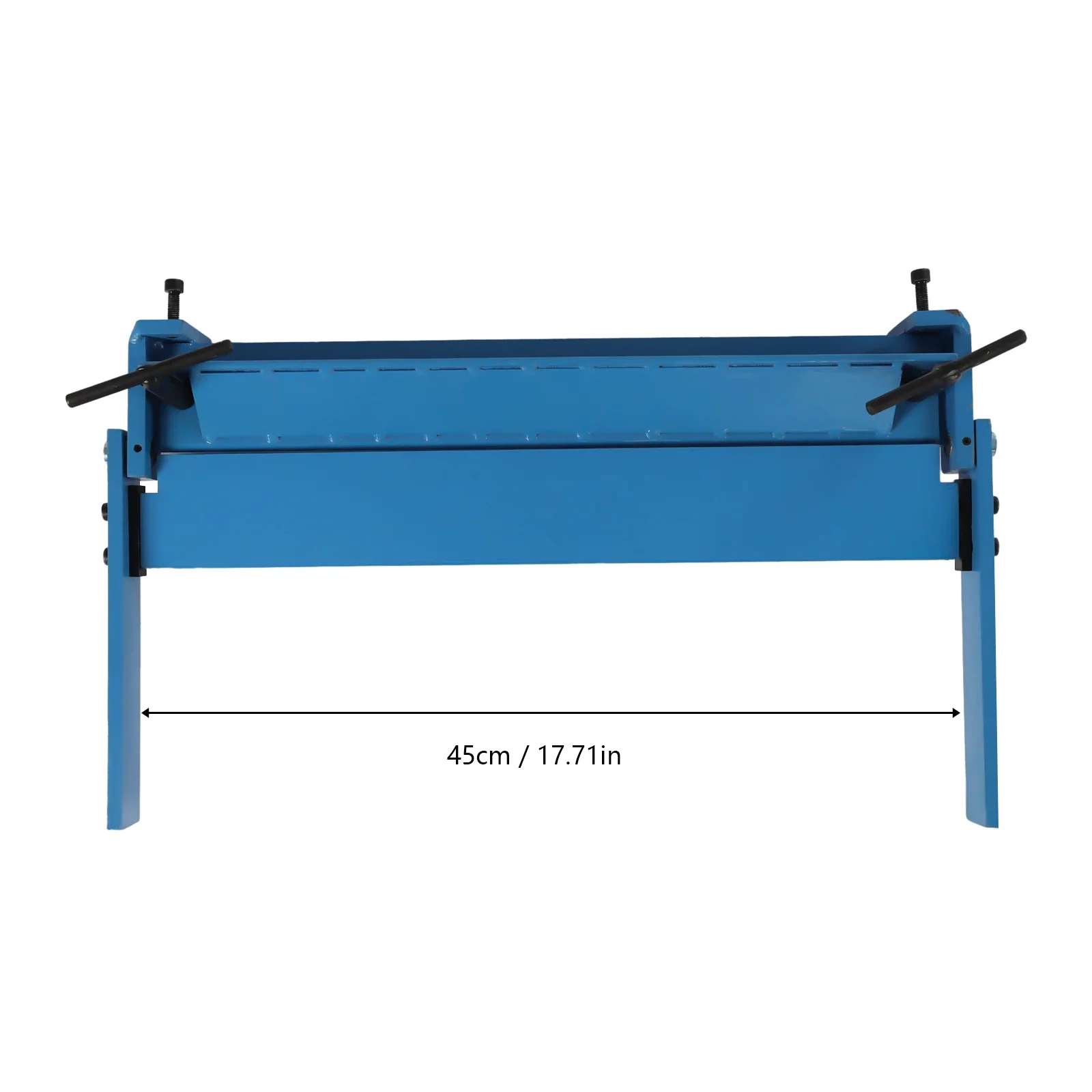 Cast Iron Powder Coated Sheet Metal Bending Beam 450mm 630mm Max Width 1-1.5mm Fold Capacity 95°-120° Angle