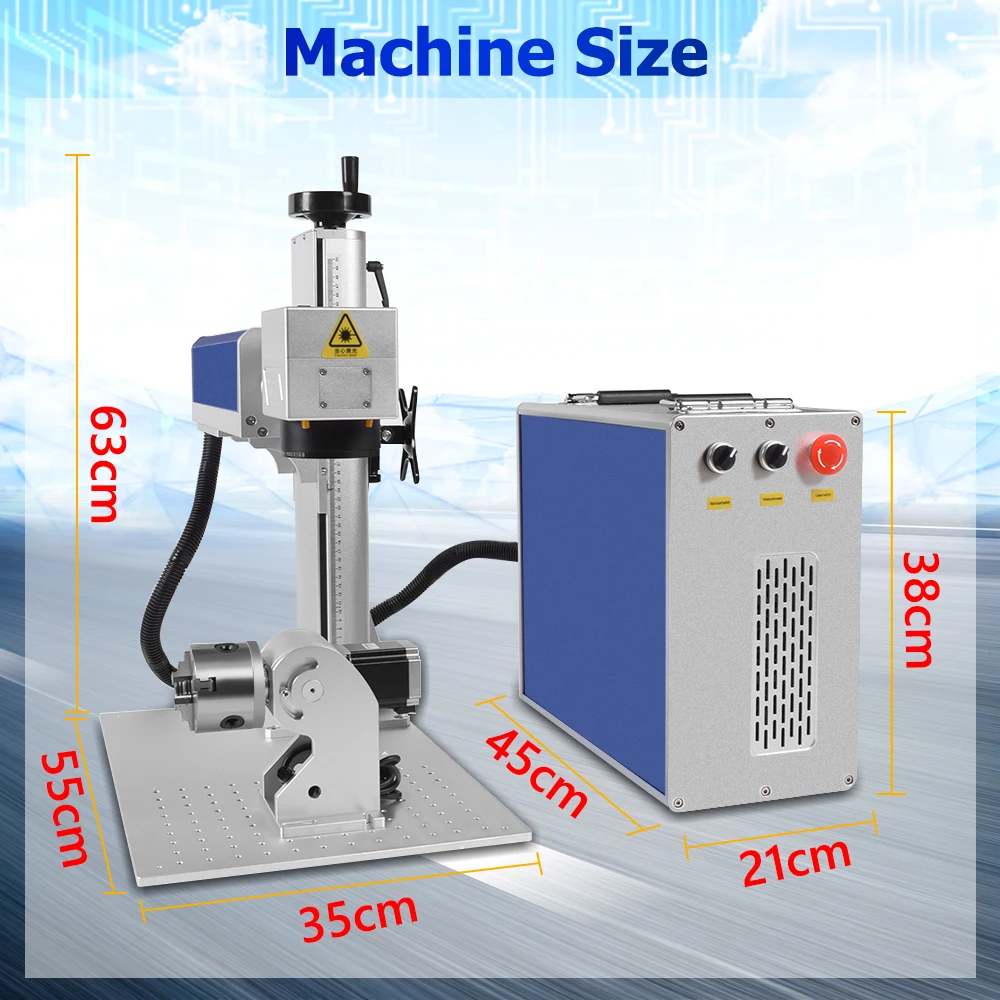 300W Galvo Fiber Laser Marking Machine JPT MOPA M7 100W Metal Cutting For Gold Silver Jewelry Metal Engraving Cutting Fast Ship