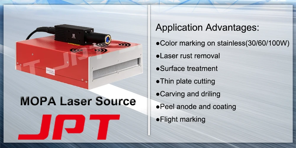 300W Galvo Fiber Laser Marking Machine JPT MOPA M7 100W Metal Cutting For Gold Silver Jewelry Metal Engraving Cutting Fast Ship