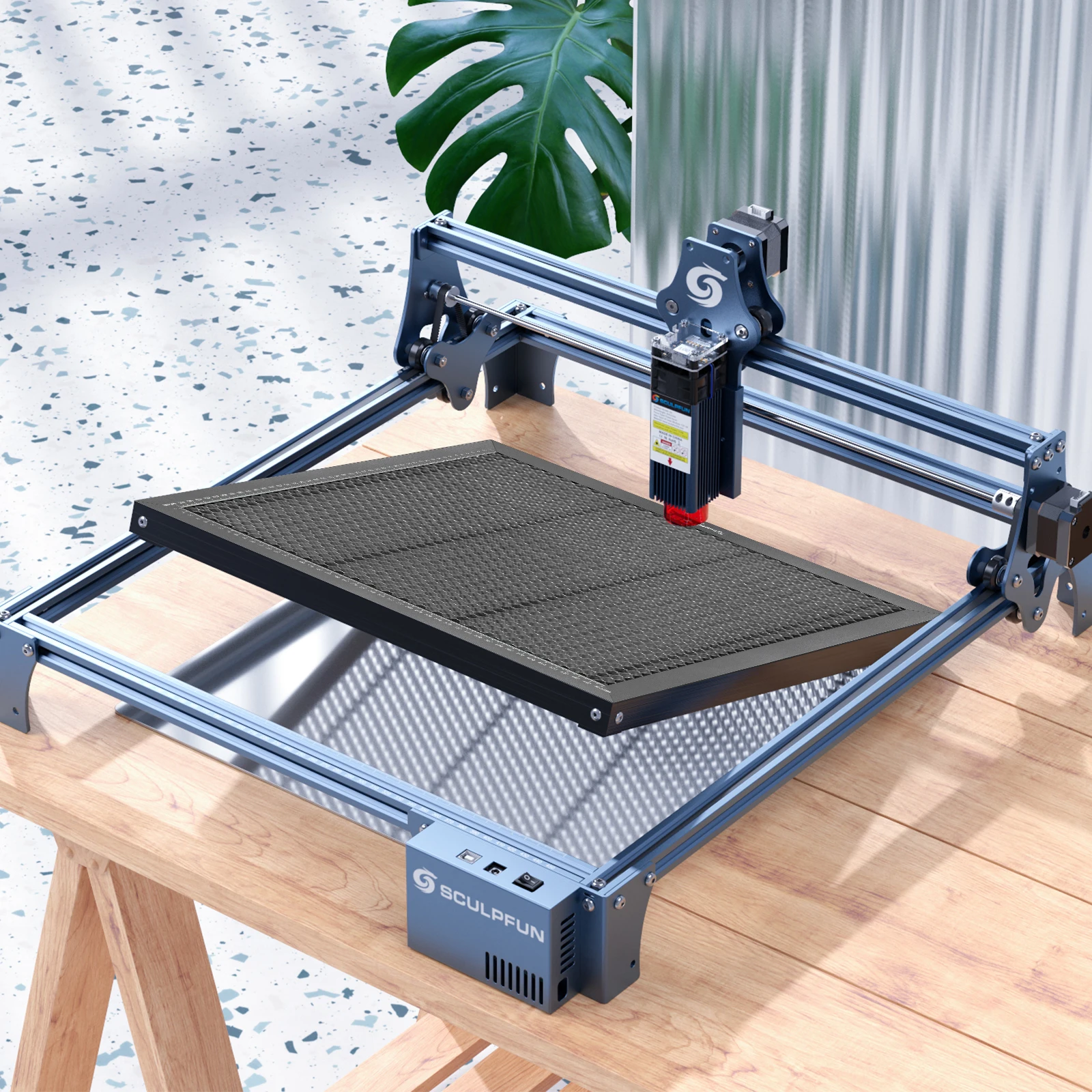 Honeycomb Working Table Panel Board Platform for Laser Engraver Cutting Machine 500x500x22mm