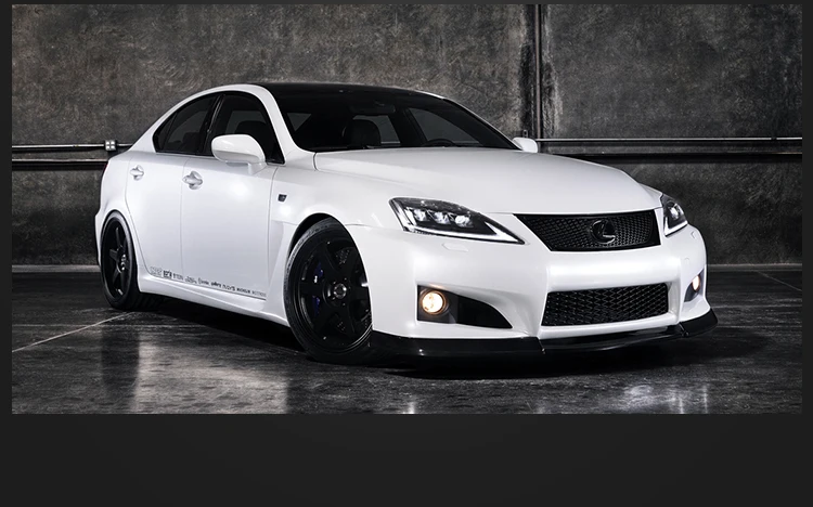 VLAND 2005-2013 Lexus IS250 IS350 IS300 & 2007-2014 ISF LED Headlights 2PCS, E-Mark Certified Headlamps with Sequential Turn Signal, Plug & Play, Front Light Upgrade Replacement