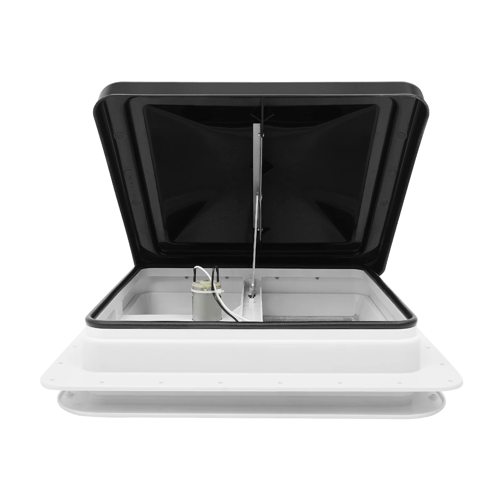 Roof Vent Skylight 42 x 42 cm, Dekalin Sealant + Screws for Caravans or Motorhomes