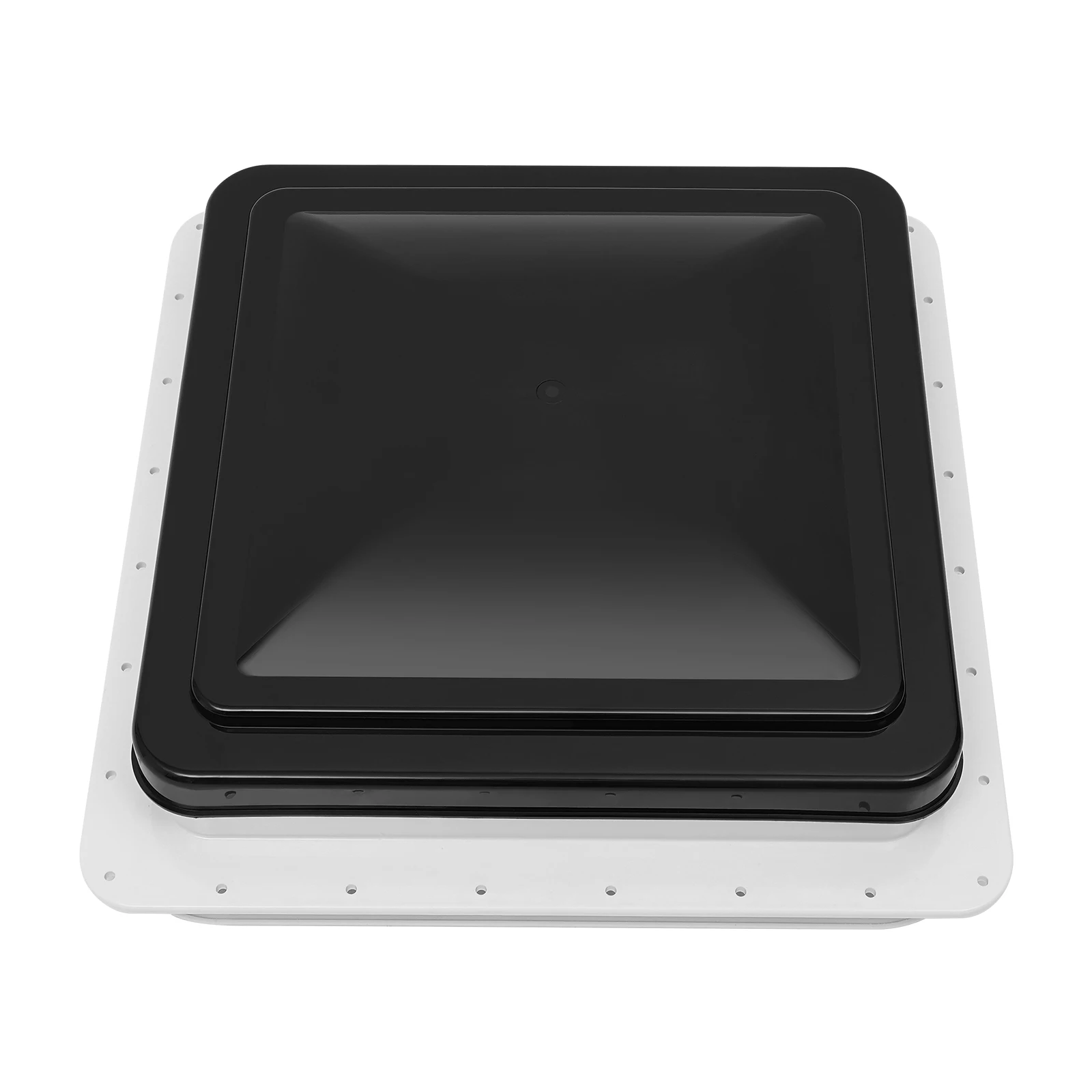Roof Vent Skylight 42 x 42 cm, Dekalin Sealant + Screws for Caravans or Motorhomes