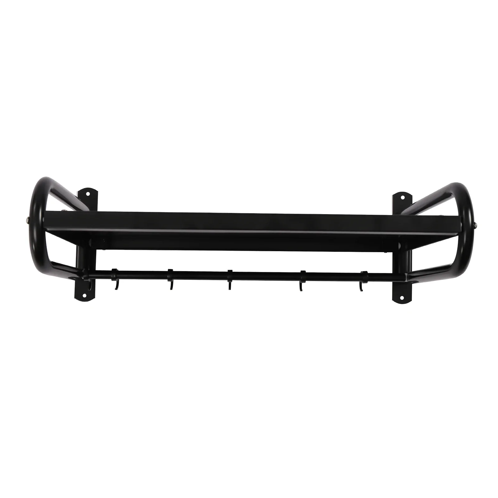 Carbon Steel Wall Shelf Metal Shelving Heavy Duty Commercial or Household Grade Wall Mount Microwave Oven Shelf