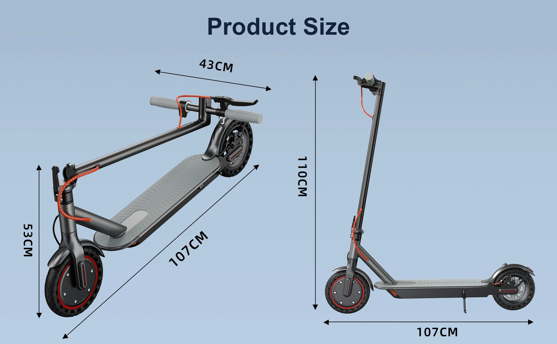 2026 New AOVOPRO Double Lighting Electric Scooter 8.5 Inch Tire Smart Escooter Top Speed 36V Battery Electric Scooter for Adults