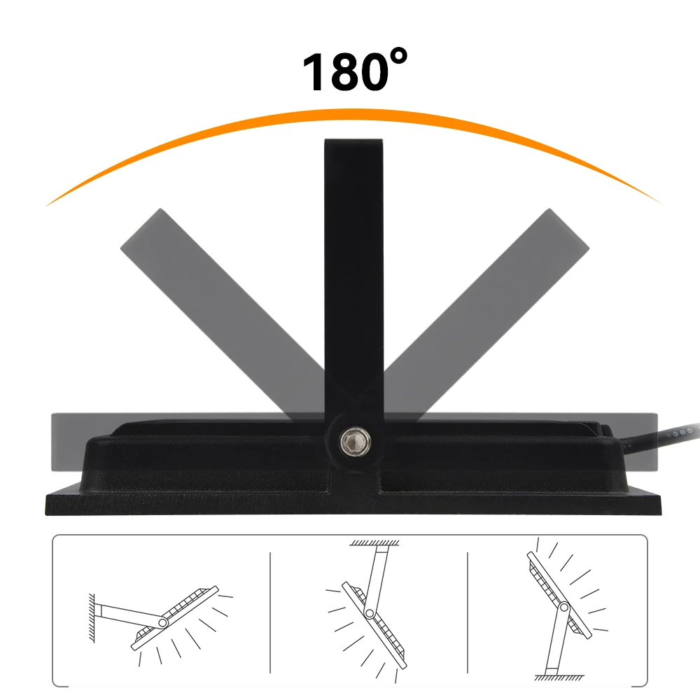 LED Floodlight 100W 150W 200W Waterproof Floodlight Outdoor Light Garden Square Light Garage Lights Street Light