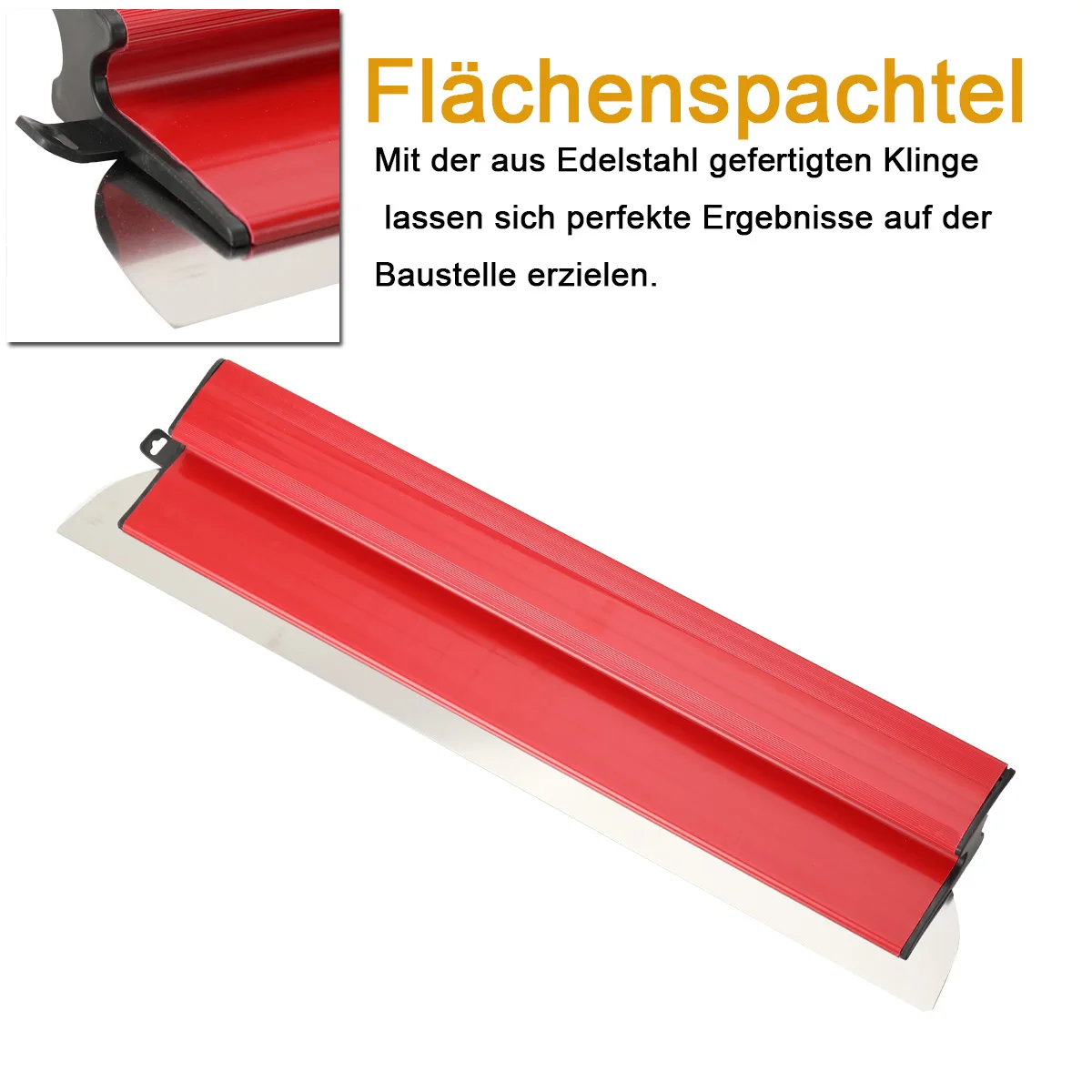 1/2/4Pcs 60cm Skimming Blade Stainless Steel Drywall Smoothing Spatula for Large Working Area Wall Decoration Construction Tool